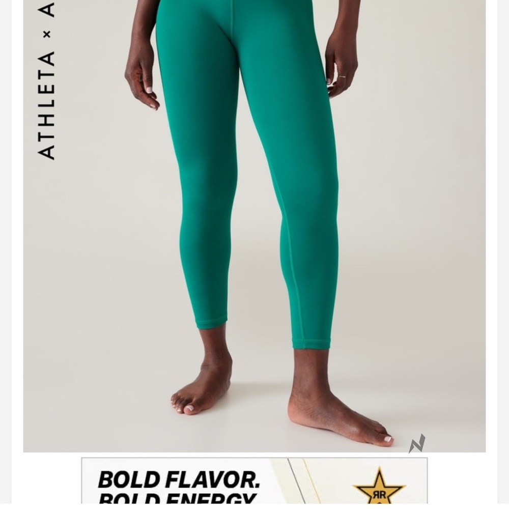 Athleta Women's Vibrant Teal Leggings